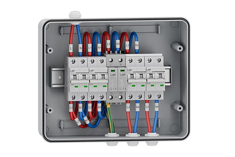 مونتاژ تابلو برق تک فاز